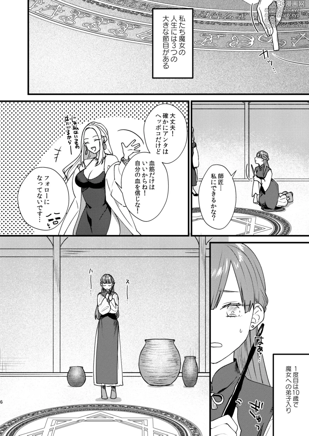 Page 5 of doujinshi Majo ni Tensei Shitara Inma ni  Aisaremashita.