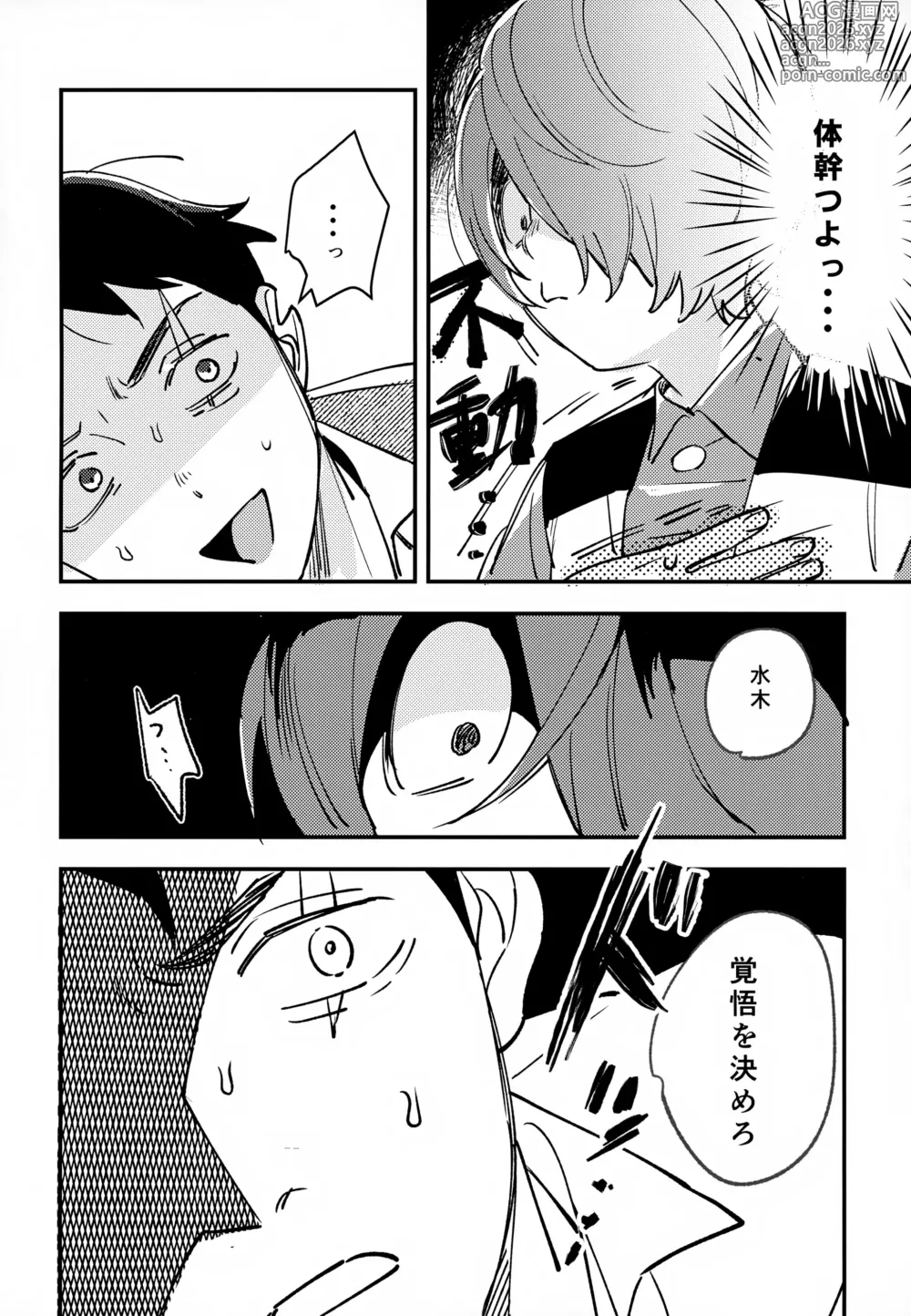 Page 13 of doujinshi Anata wa Zenzen Wakattenai!
