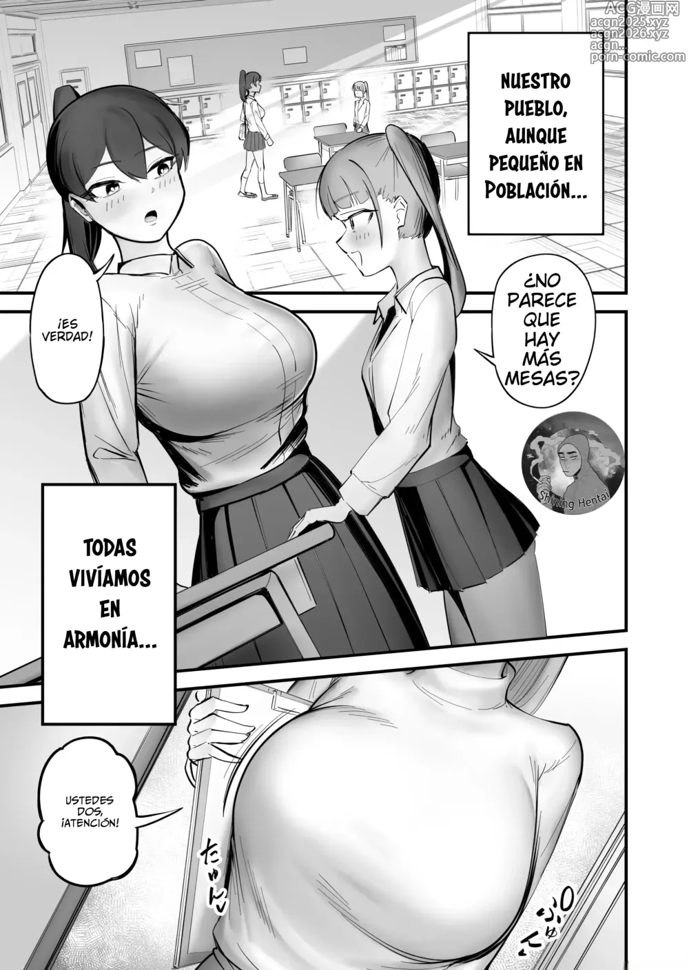 Page 3 of doujinshi Una Historia Sobre una Futanari que Llega a una Escuela Pacífica y lo aArruina Todo.
