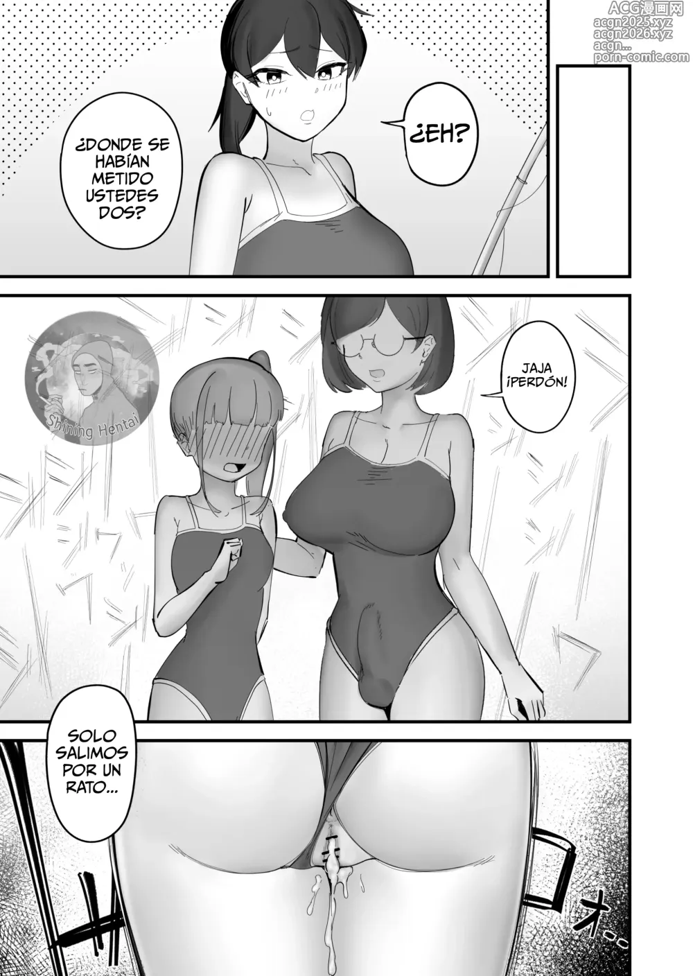 Page 27 of doujinshi Una Historia Sobre una Futanari que Llega a una Escuela Pacífica y lo aArruina Todo.