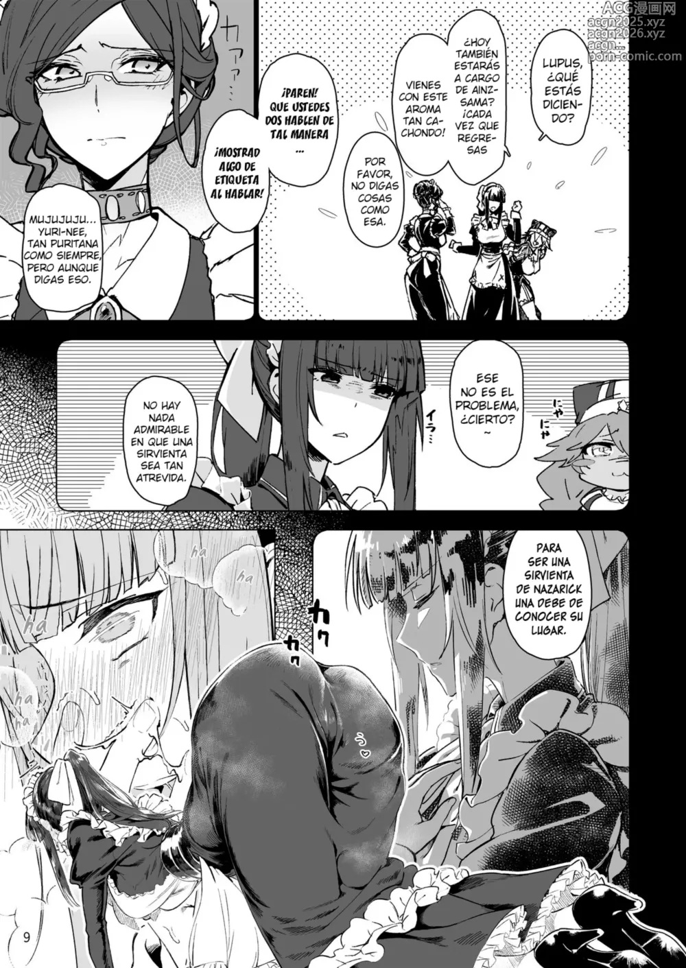 Page 10 of doujinshi Manmaru Meido no Shihaisha-sama <<Goshujin-sama>>