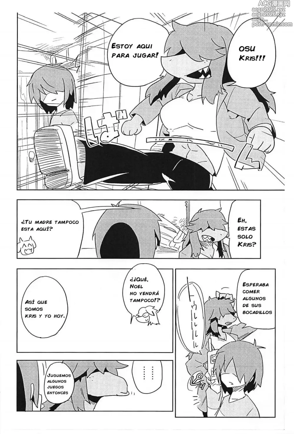 Page 2 of doujinshi Pubertad entre especies bajo el mismo techo
