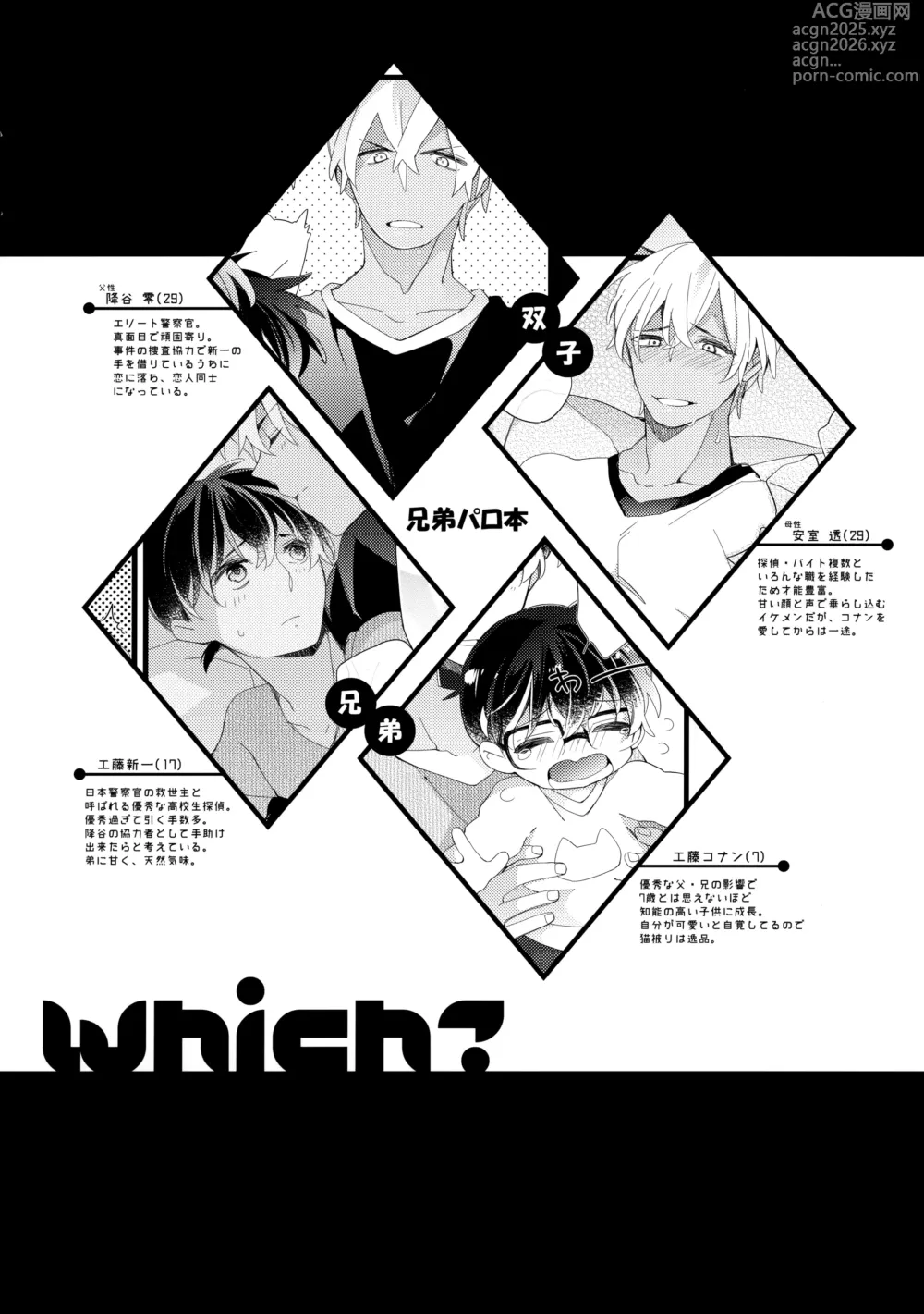 Page 3 of doujinshi Which?