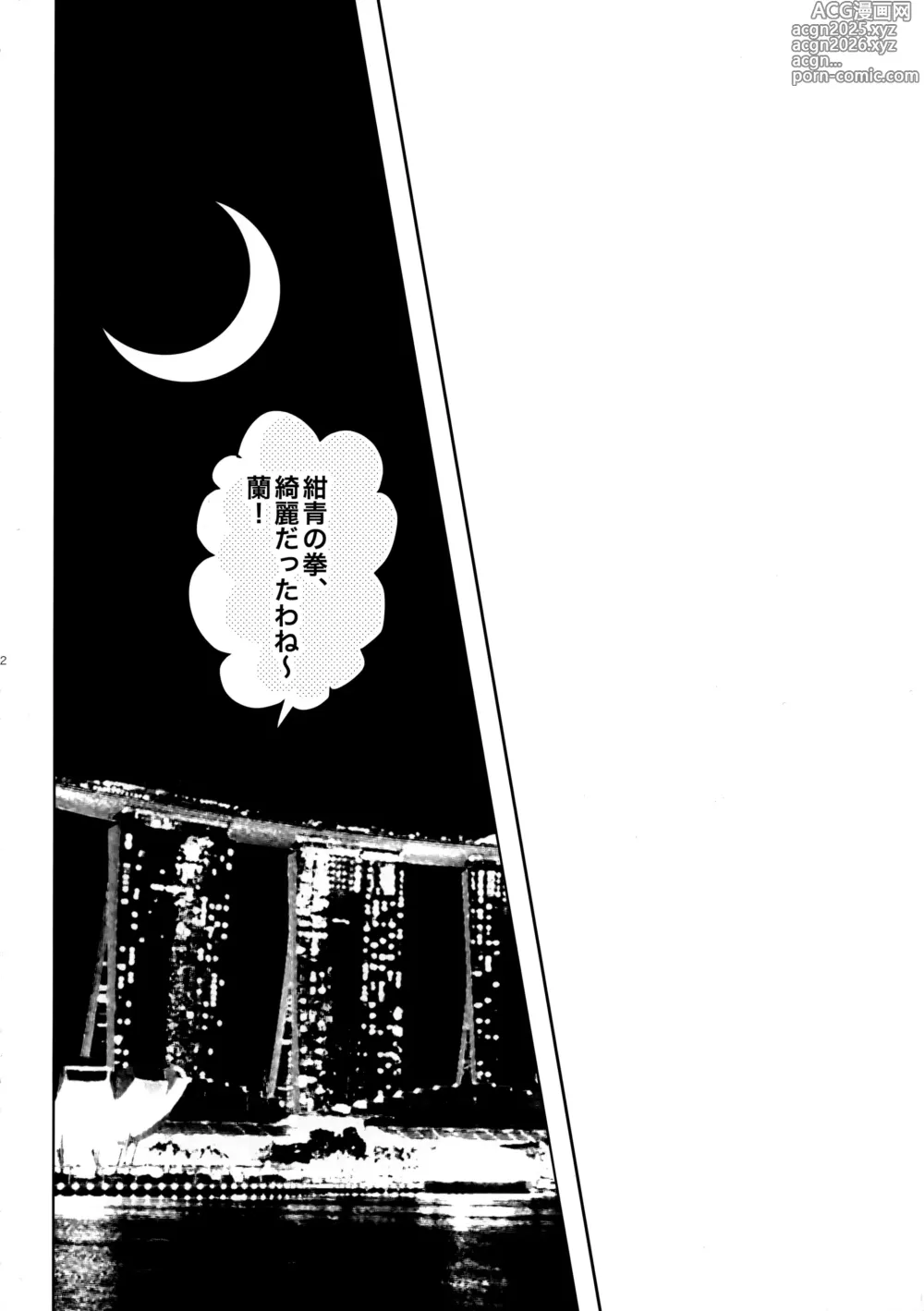 Page 11 of doujinshi Blue moon night