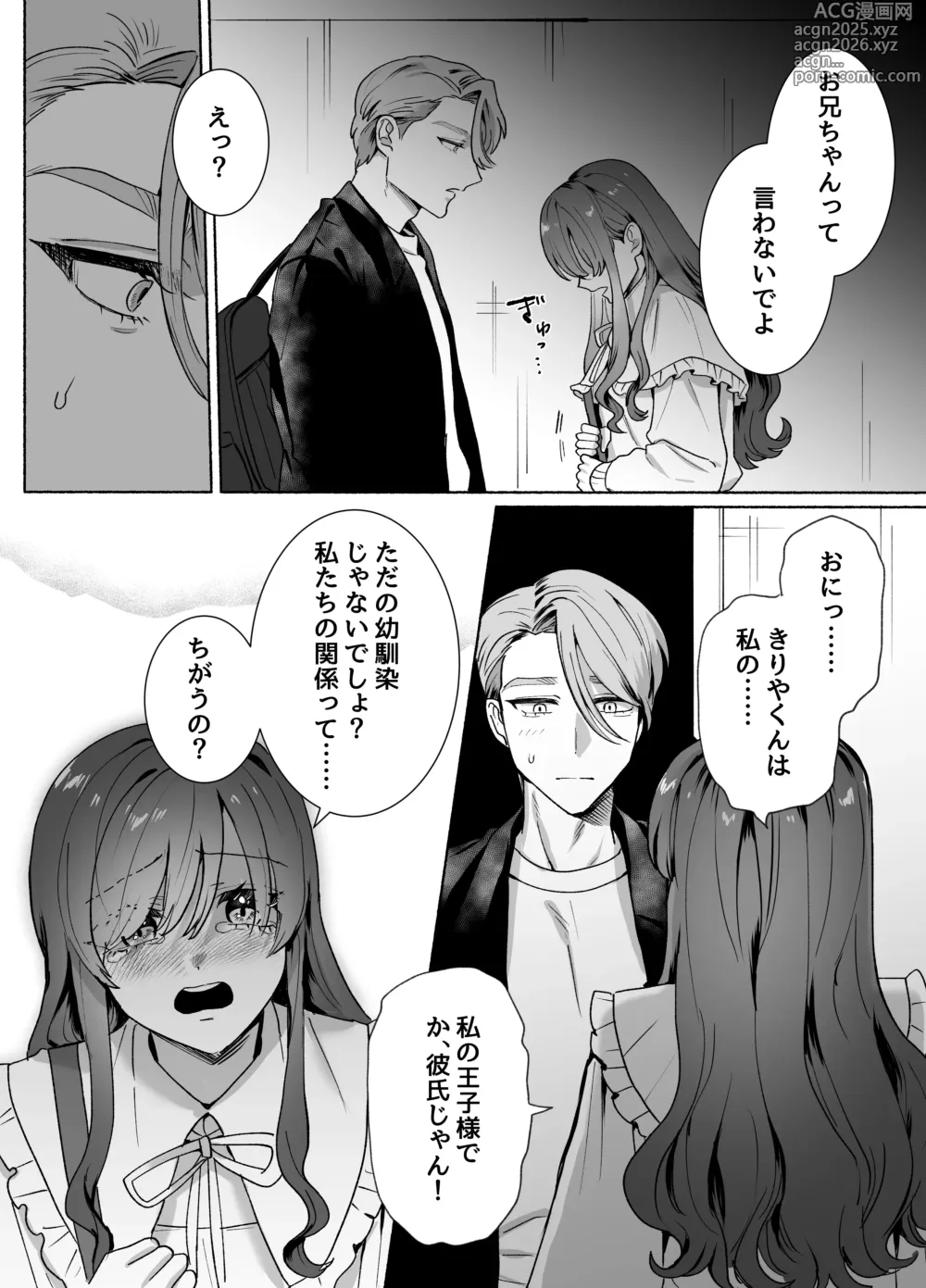 Page 9 of doujinshi 王子様には難しい~お兄ちゃんは年下幼馴染を泣かせたい~