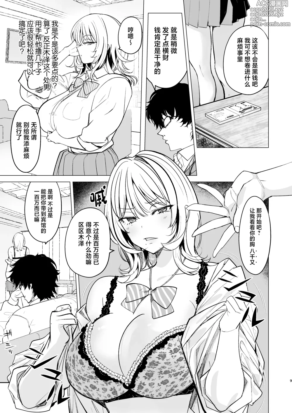 Page 9 of doujinshi 买下废物女 (decensored)