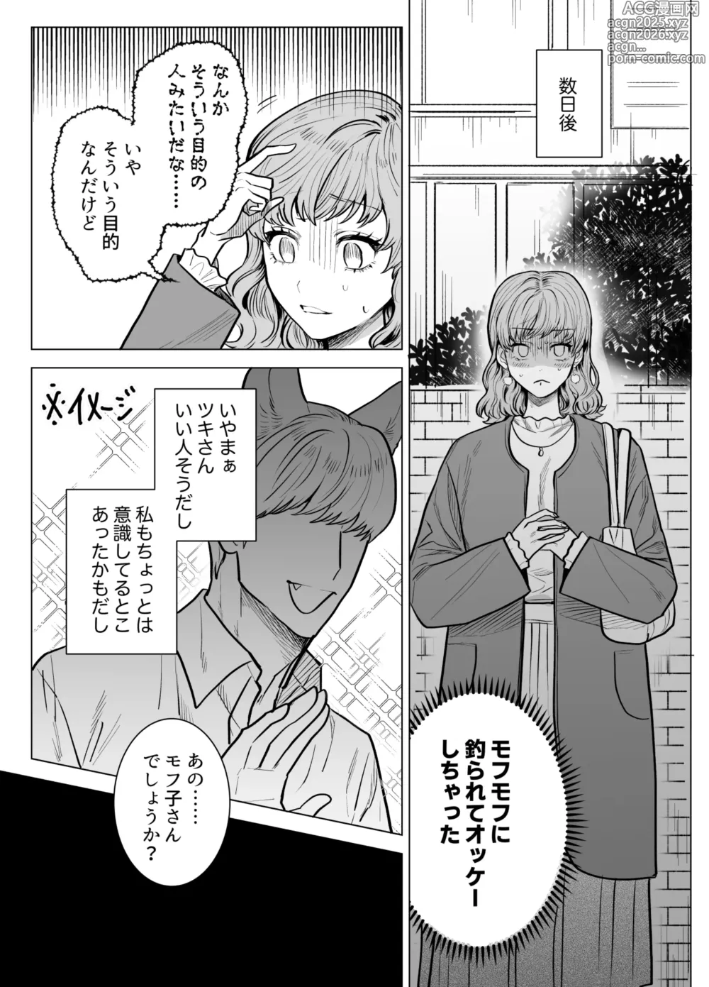 Page 13 of doujinshi モフりたかっただけなのに!~オタクワニ獣人と耐久溺愛H~