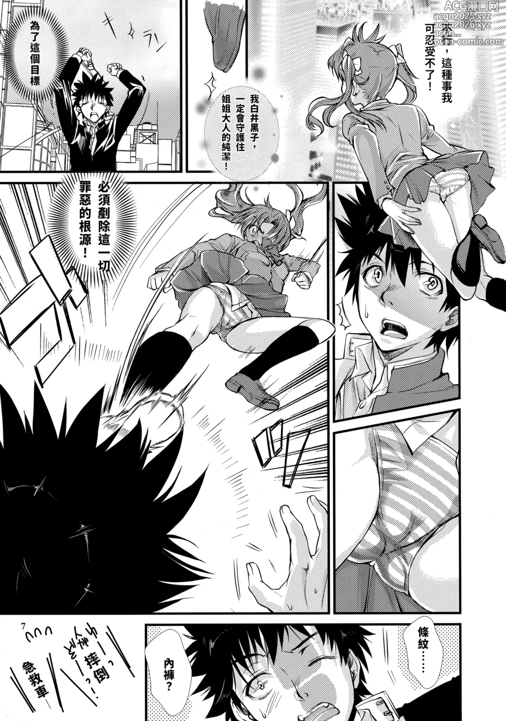 Page 6 of doujinshi Toaru Kagaku no Judgement 4