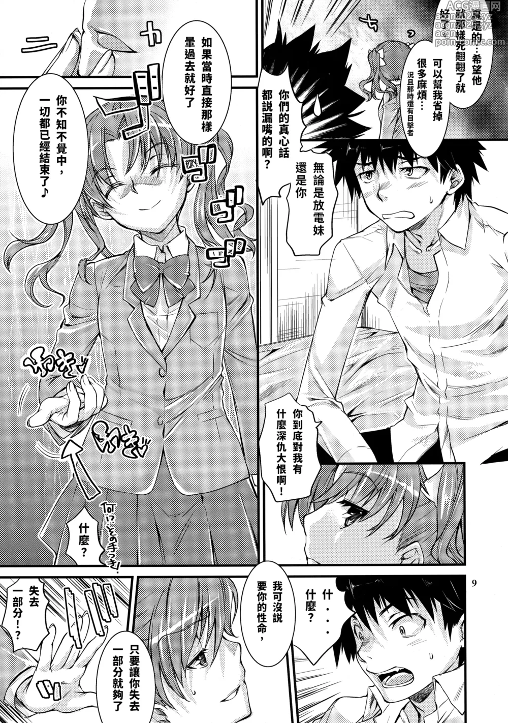 Page 8 of doujinshi Toaru Kagaku no Judgement 4