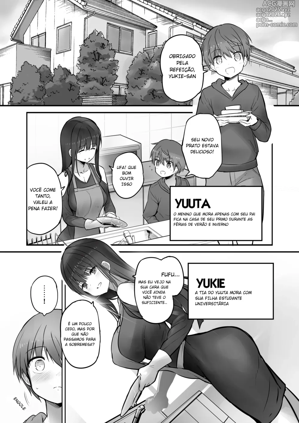 Page 3 of doujinshi Futanari Yukie-san to Naisho no Nyoudoukan