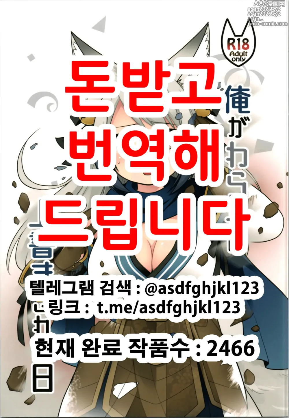 Page 1 of doujinshi 내가 이몸으로 덮어쓰여진 날