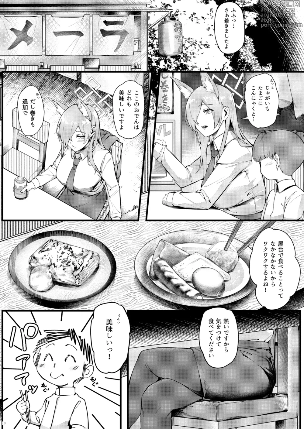 Page 10 of doujinshi カンナは小さい先生に癒されたい