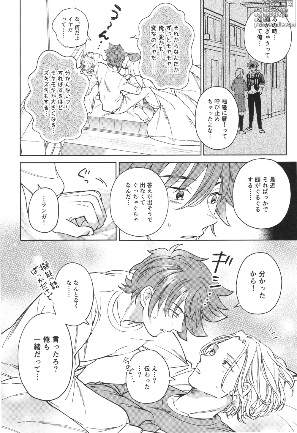 Page 9 of doujinshi Omae to shite mitai