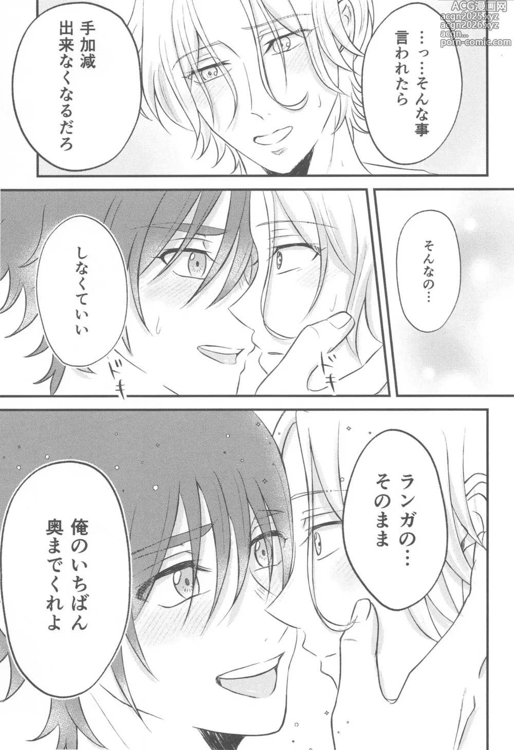 Page 14 of doujinshi Kimi no nukumori o kanjitai