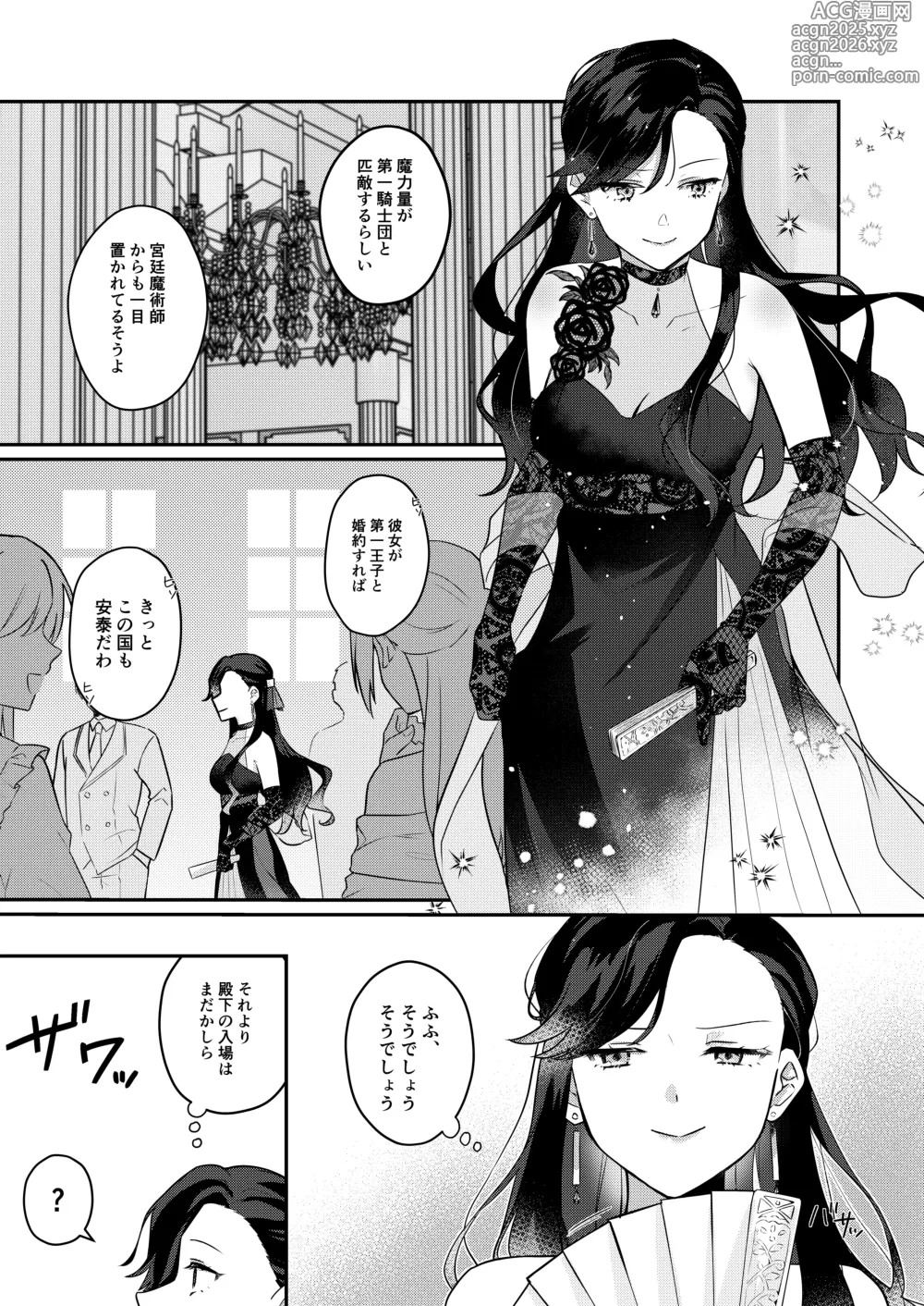 Page 3 of doujinshi 悪役令嬢はチートを失い好色貴族の手に堕ちる