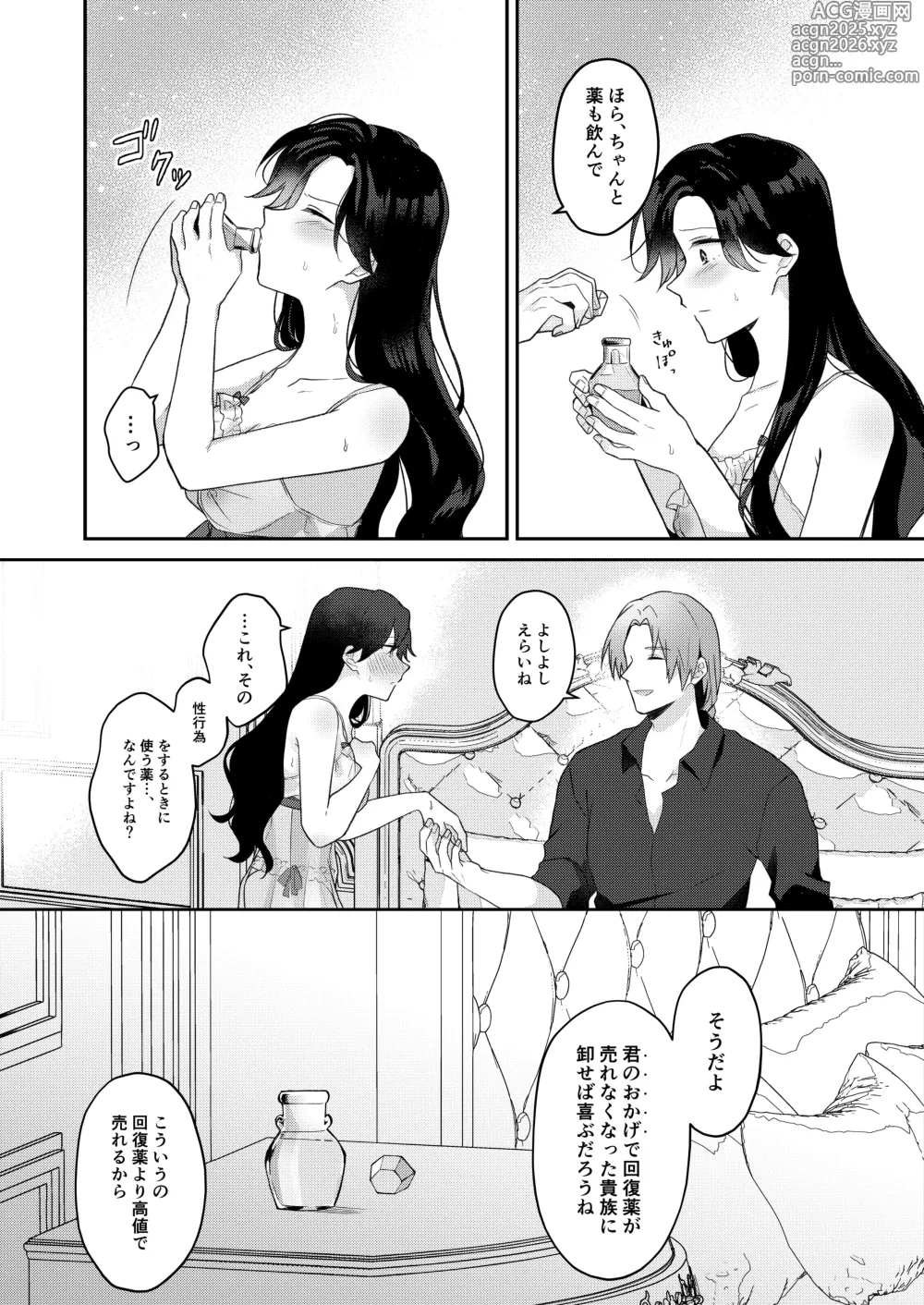 Page 23 of doujinshi 悪役令嬢はチートを失い好色貴族の手に堕ちる