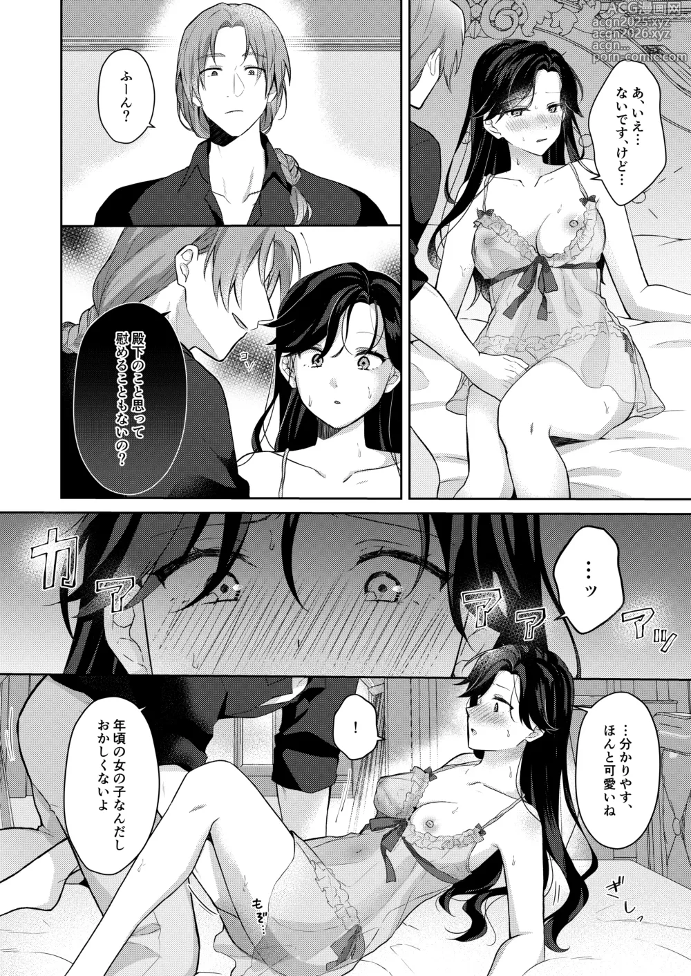 Page 30 of doujinshi 悪役令嬢はチートを失い好色貴族の手に堕ちる