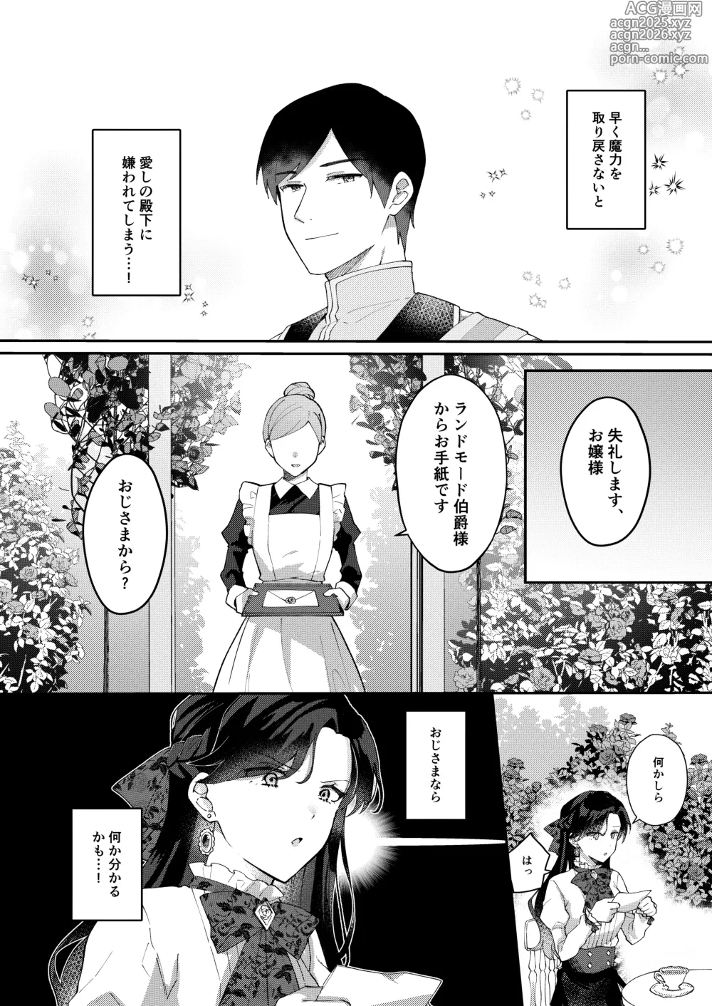 Page 10 of doujinshi 悪役令嬢はチートを失い好色貴族の手に堕ちる
