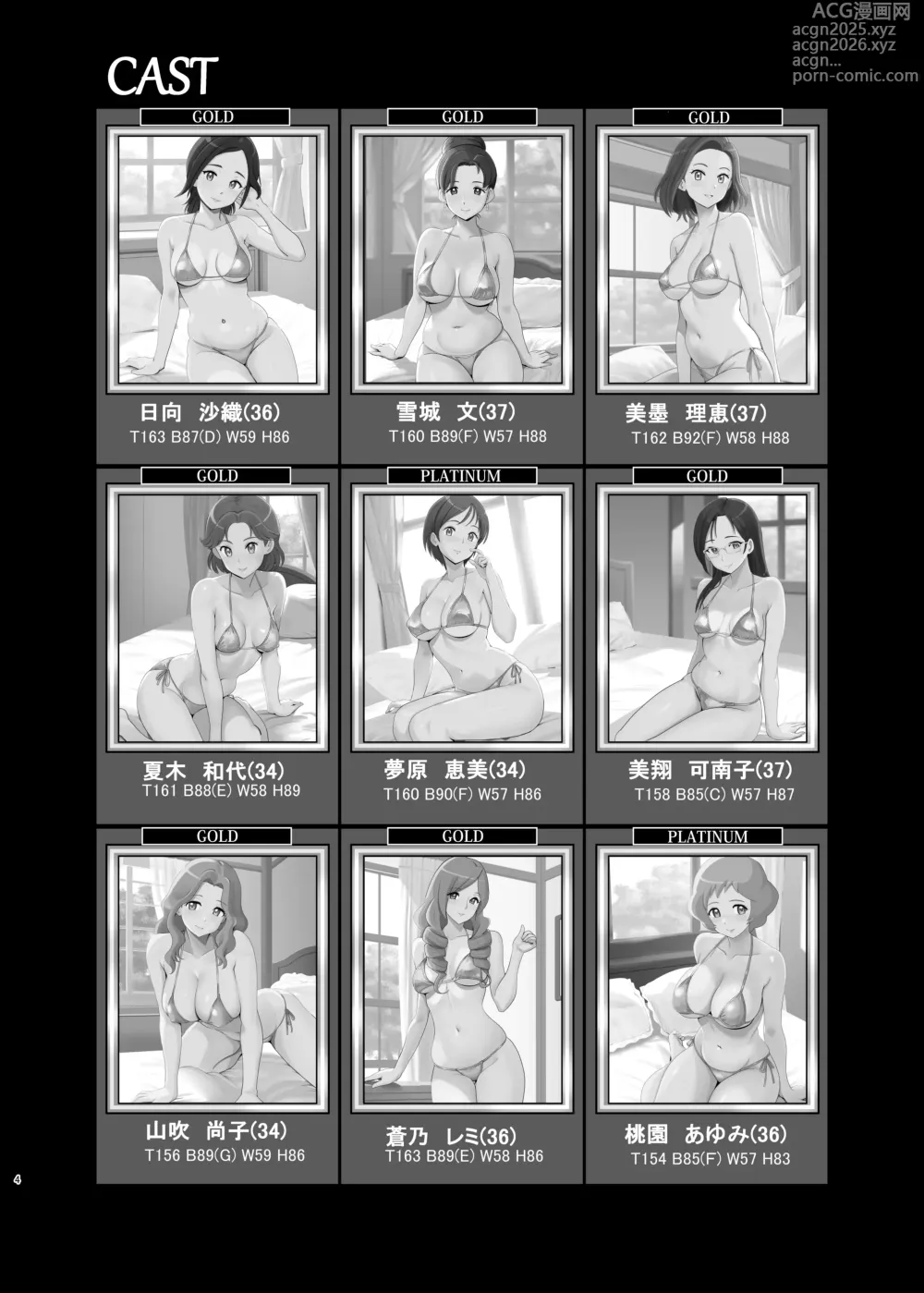 Page 3 of doujinshi Mess Zylinder 25 PreCure Maman no Iru Chou Koukyuu Fuuzokuten 4