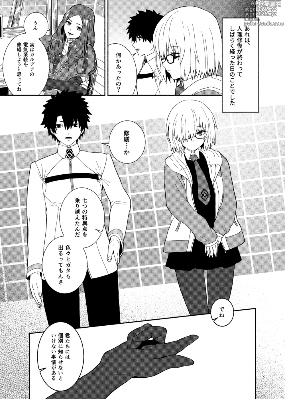 Page 3 of doujinshi Watashi to Senpai no Ohanashi - Love this one second, one moment. Im also here the world with you.