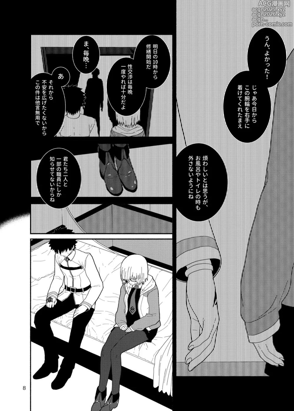 Page 8 of doujinshi Watashi to Senpai no Ohanashi - Love this one second, one moment. Im also here the world with you.