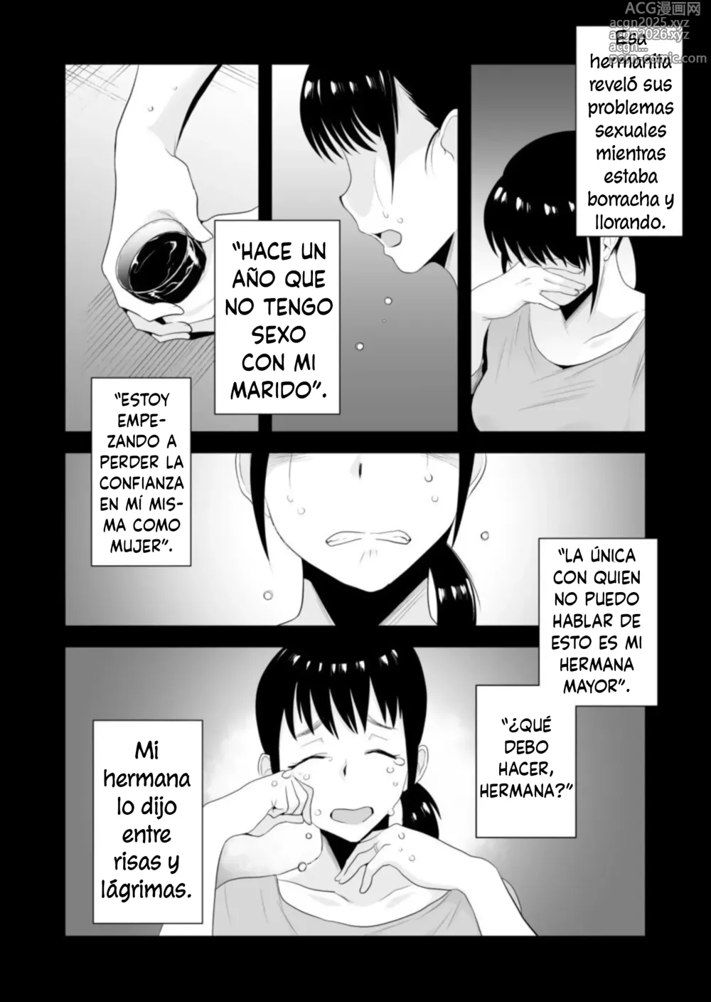 Page 4 of doujinshi Netorase de Hermanas ~Sexo Serio con el Esposo de mi Hermana~