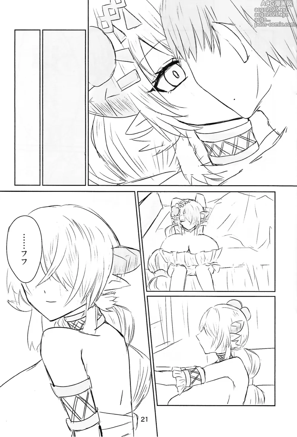 Page 21 of doujinshi Shitorichu, chutchu!