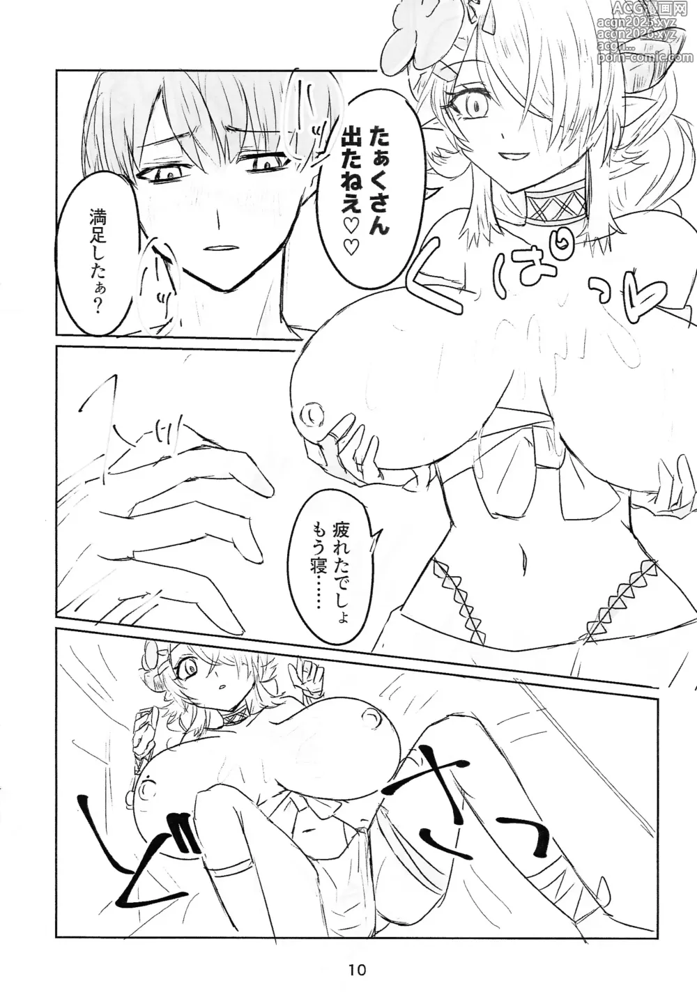 Page 10 of doujinshi Shitorichu, chutchu!