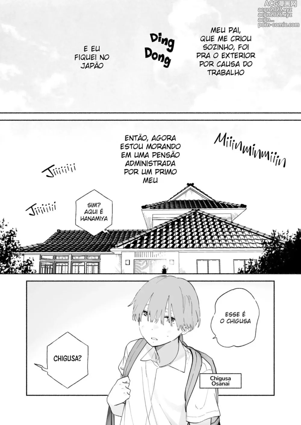 Page 2 of doujinshi Boku no Geshuku Seikatsu ni Tsuite (decensored)