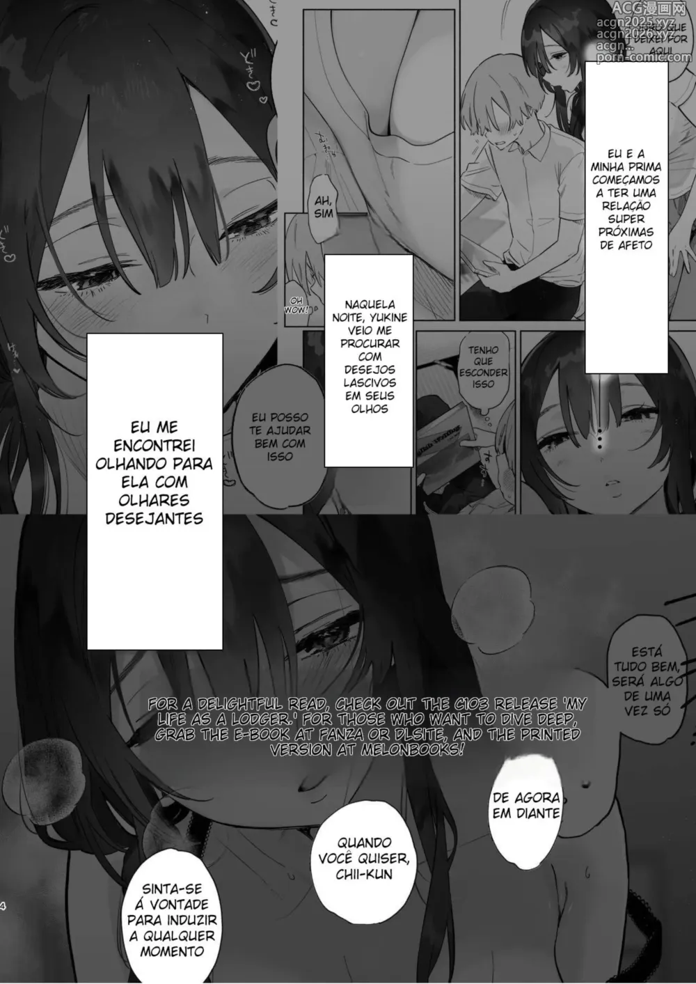 Page 3 of doujinshi Boku no Geshuku Seikatsu ni Tsuite 2 + Yuzuya no Usui Hon 2024 Natsu Boku no Geshuku Seikatsu ni Tsuite Shuuka to Omocha Hen