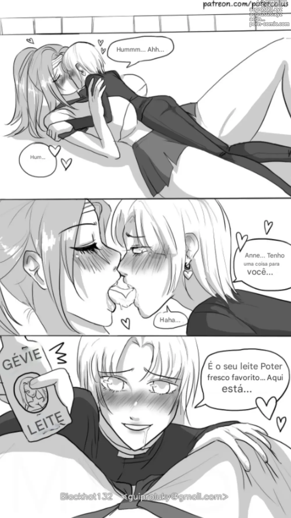 Page 4 of doujinshi Anne & Leo - Rooftop Growth