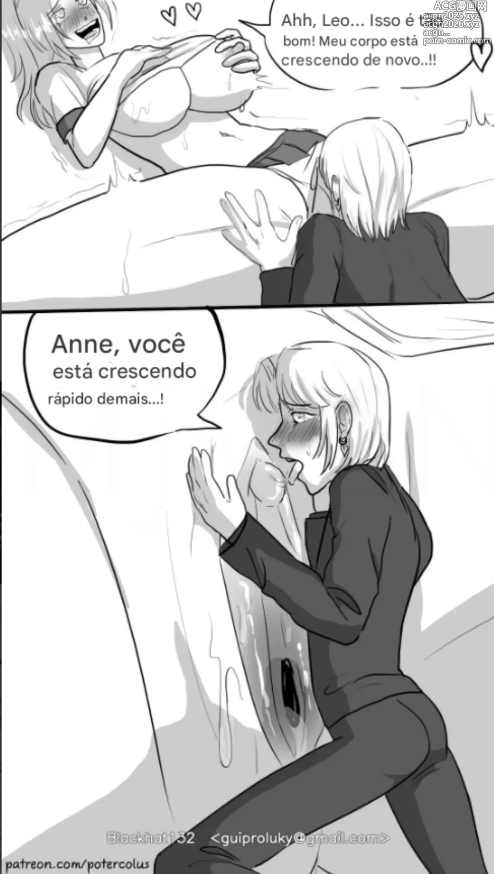 Page 8 of doujinshi Anne & Leo - Rooftop Growth