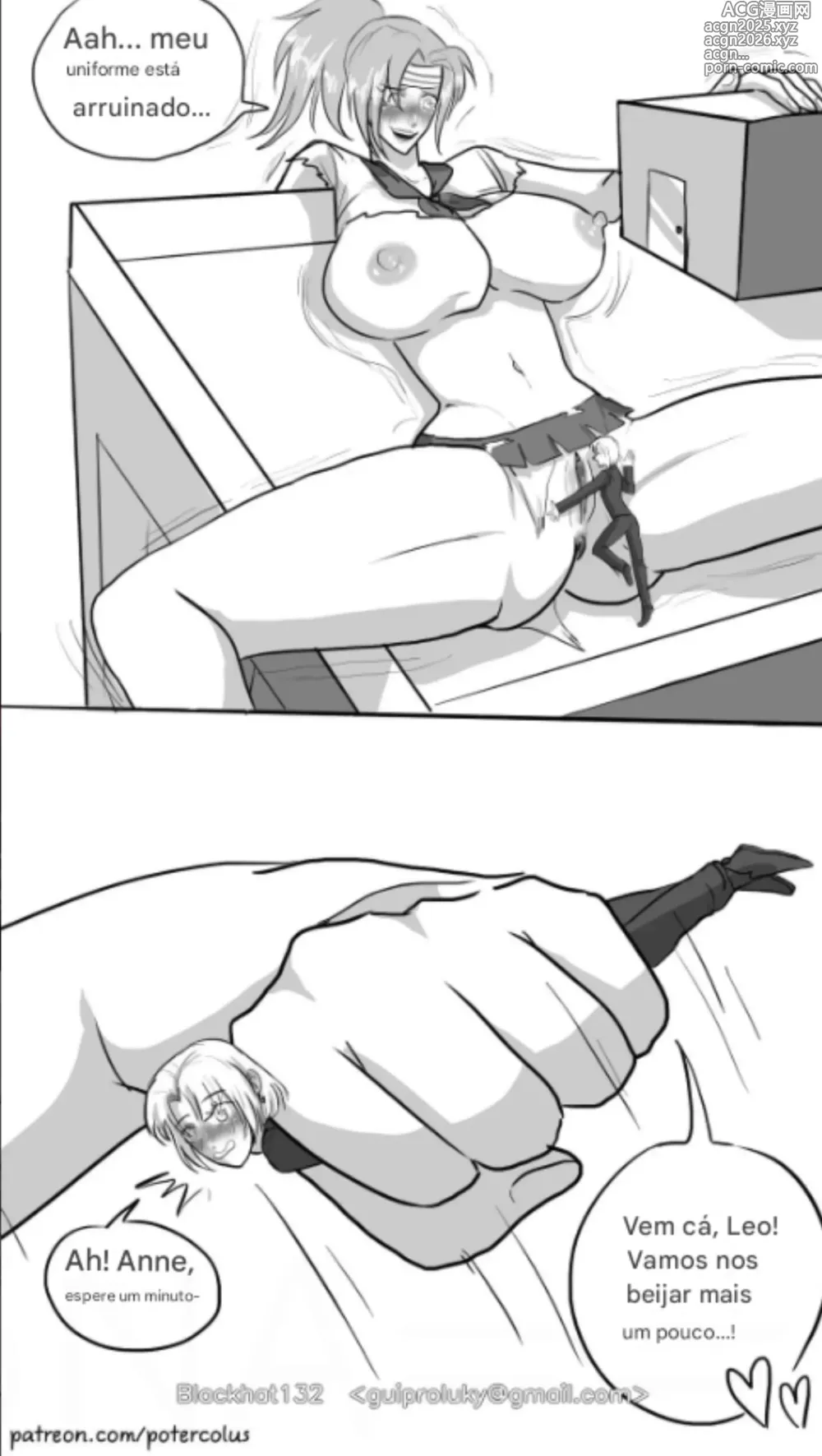 Page 9 of doujinshi Anne & Leo - Rooftop Growth