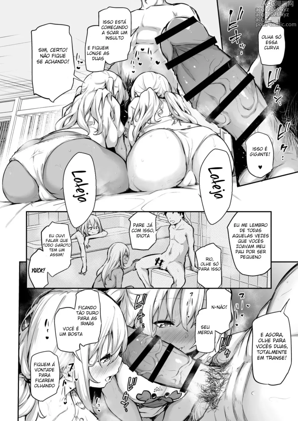 Page 12 of doujinshi Imouto-tachi o Haramasenai to Derarenai Mura