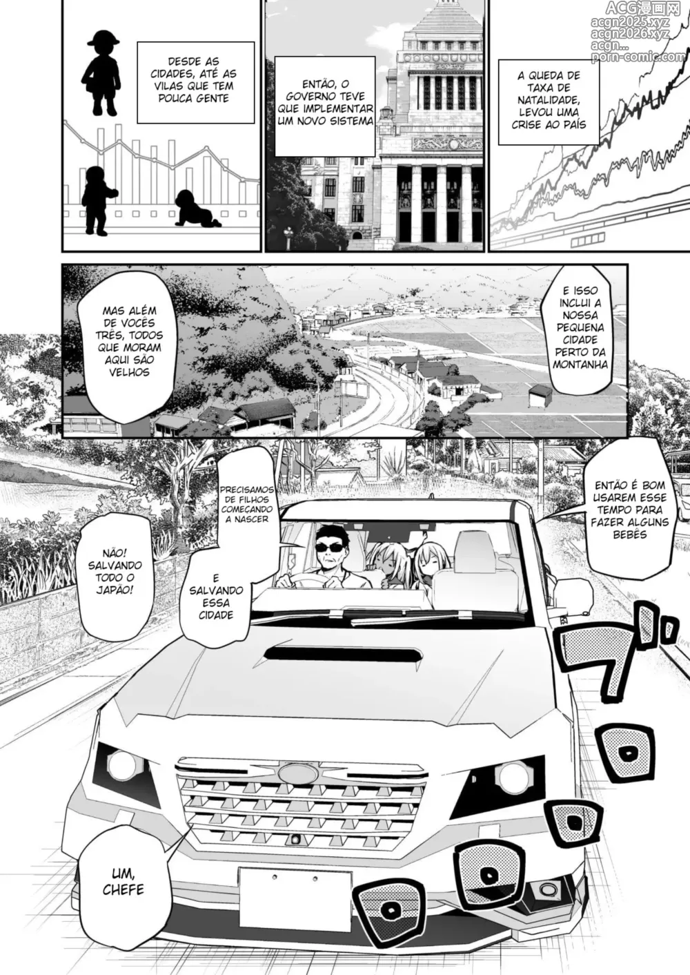 Page 3 of doujinshi Imouto-tachi o Haramasenai to Derarenai Mura