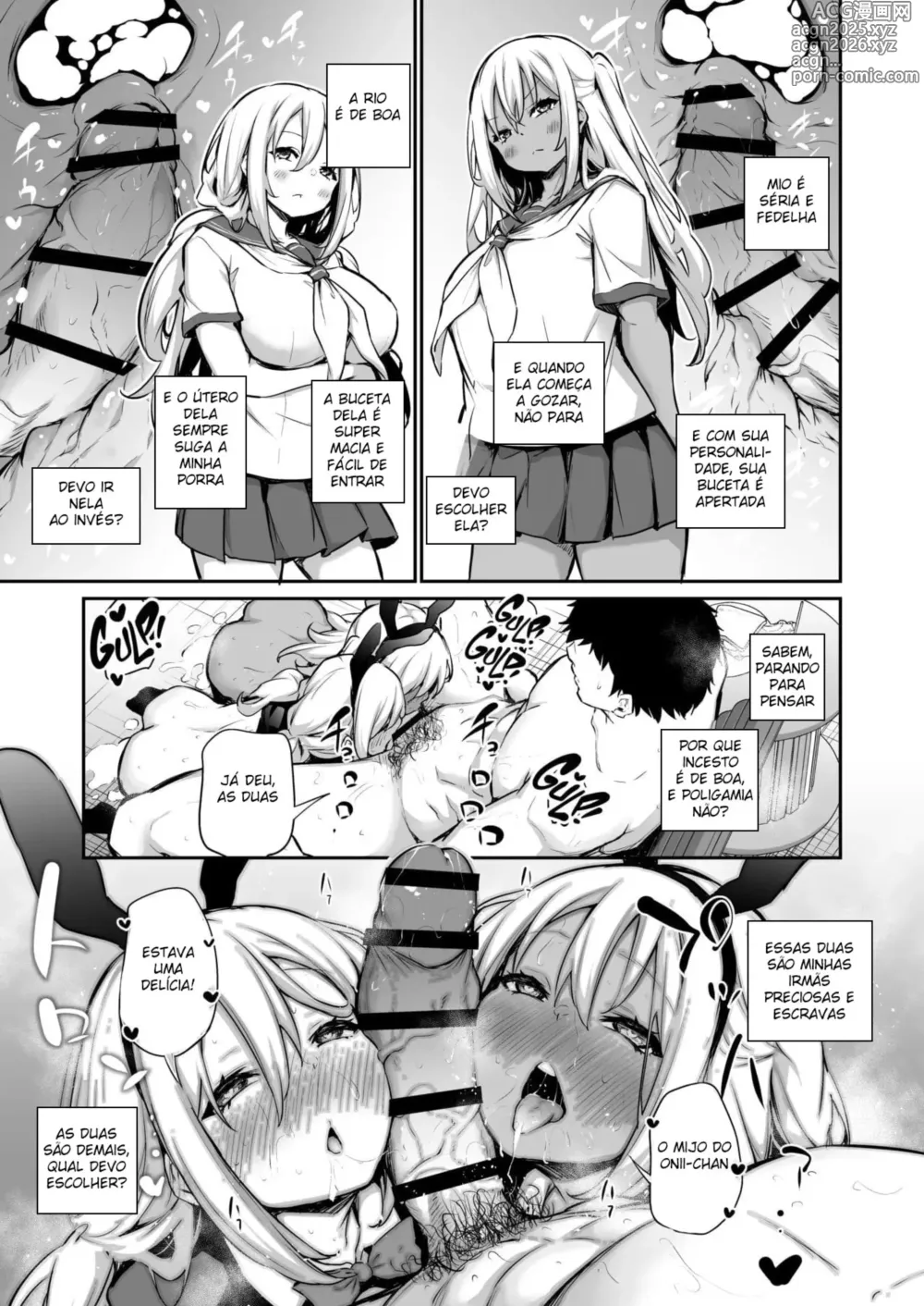 Page 39 of doujinshi Imouto-tachi o Haramasenai to Derarenai Mura