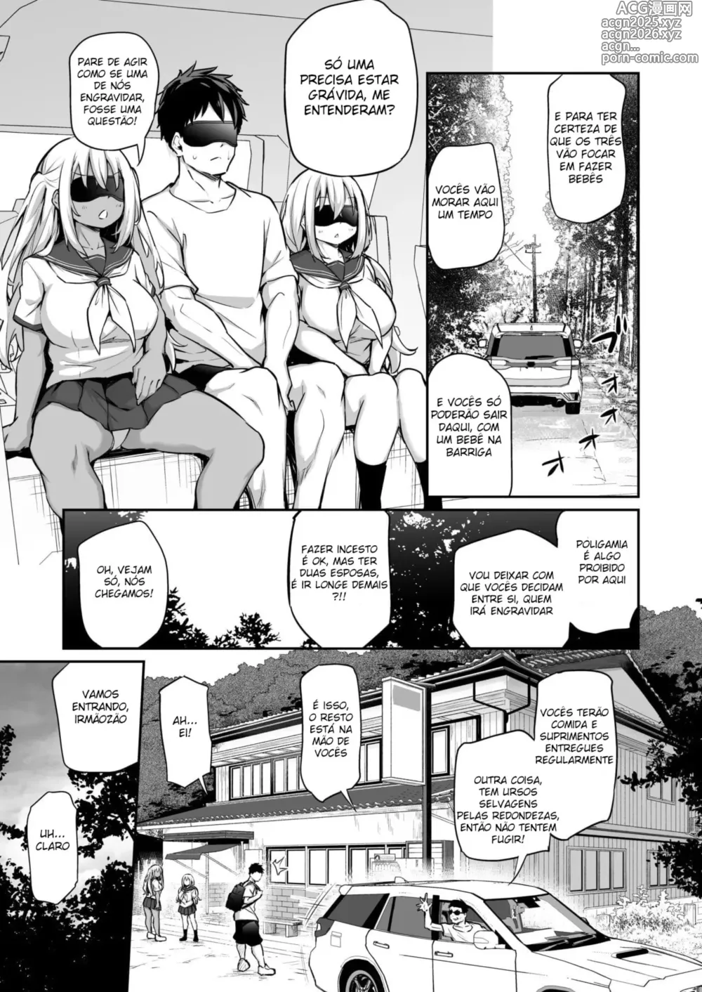 Page 5 of doujinshi Imouto-tachi o Haramasenai to Derarenai Mura