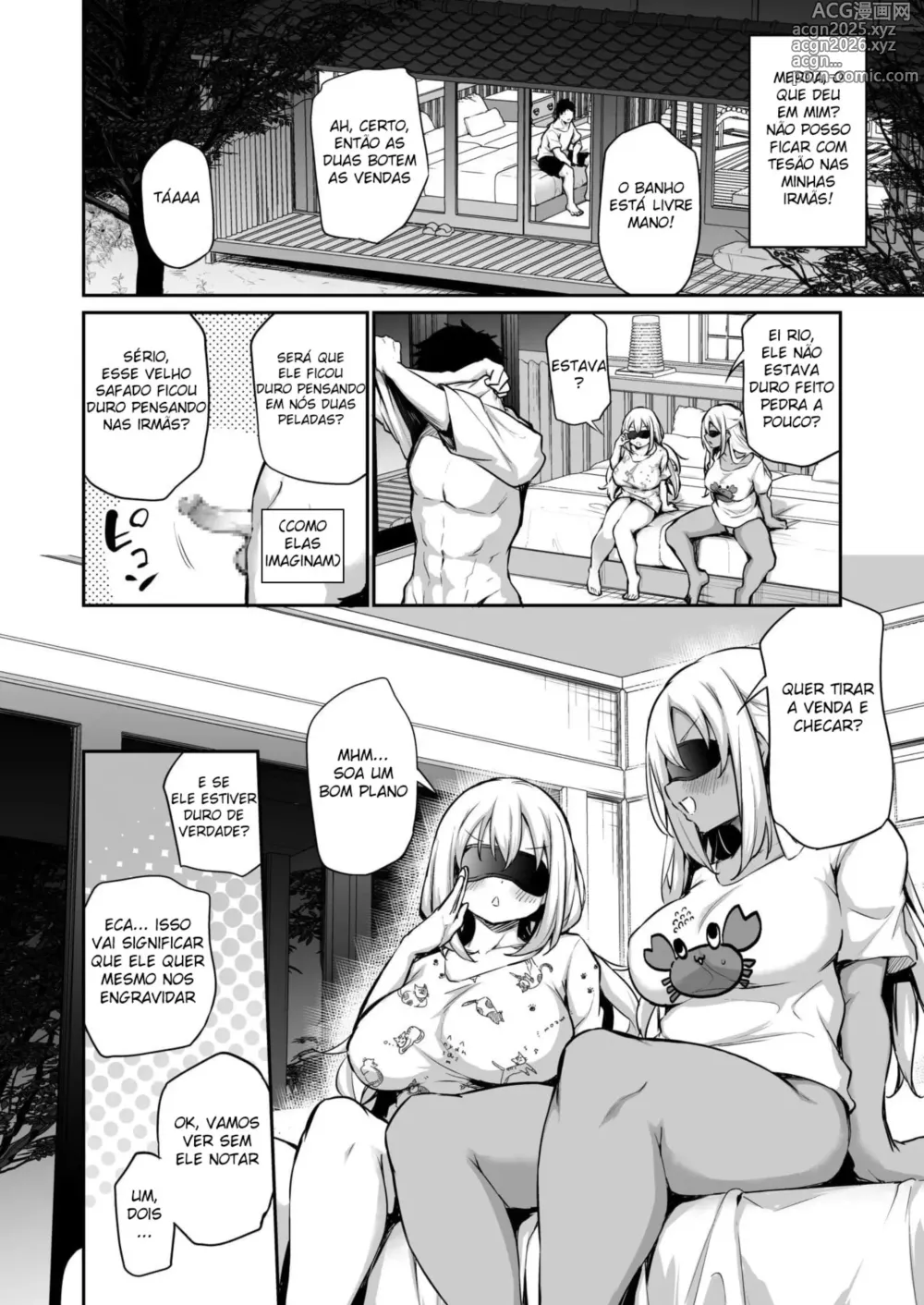 Page 10 of doujinshi Imouto-tachi o Haramasenai to Derarenai Mura