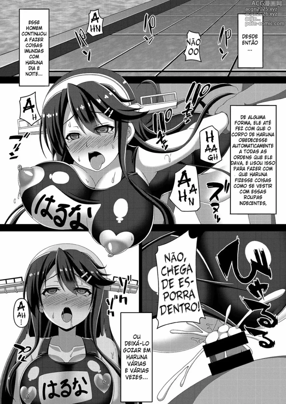 Page 11 of doujinshi Kantai Akuochi Keikaku ~Haruna Hen~