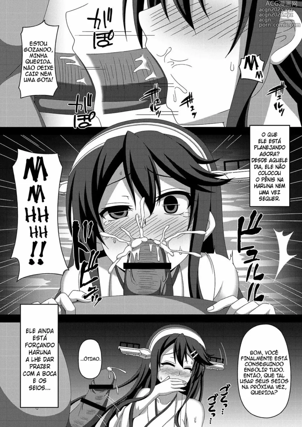 Page 14 of doujinshi Kantai Akuochi Keikaku ~Haruna Hen~