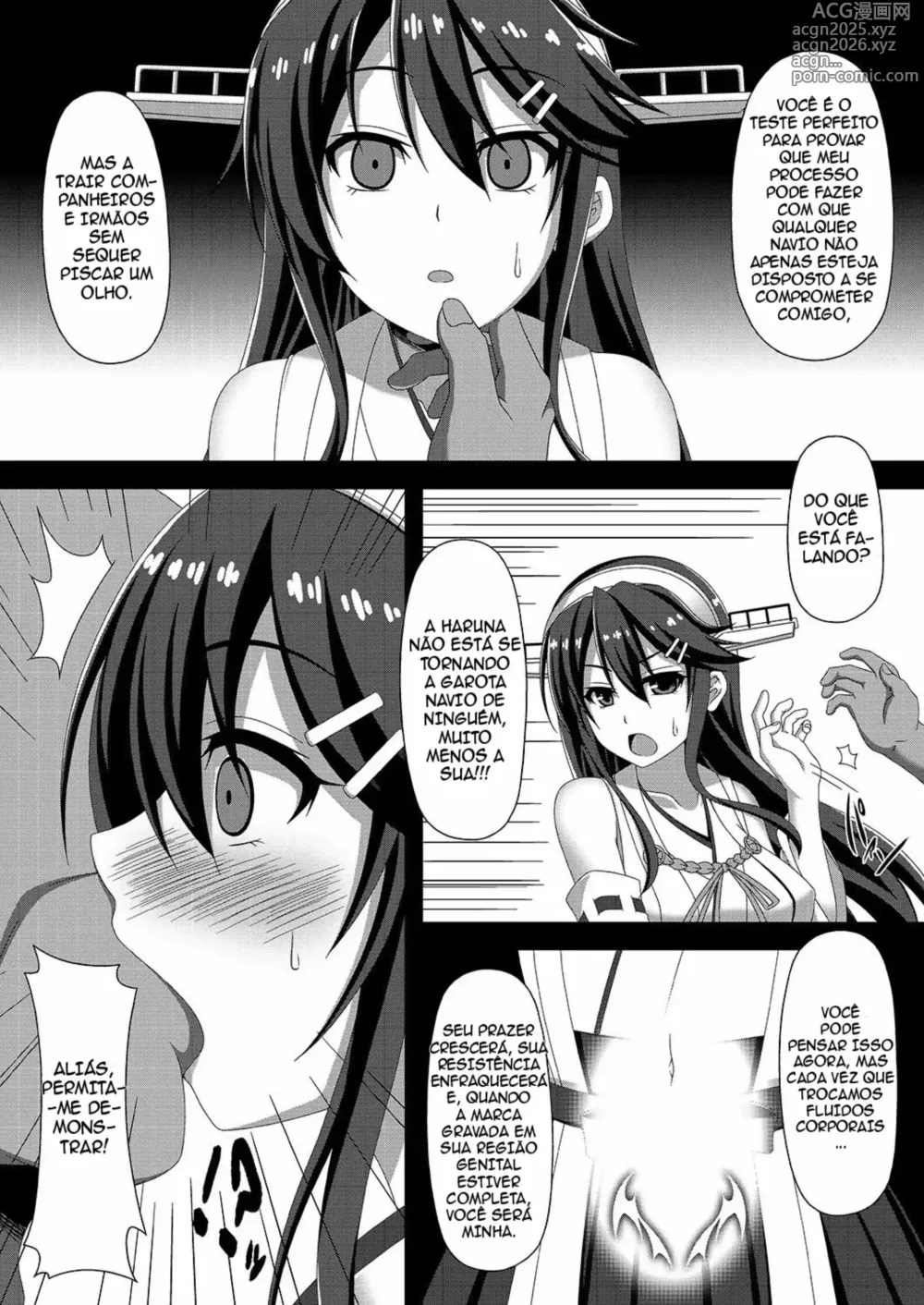 Page 4 of doujinshi Kantai Akuochi Keikaku ~Haruna Hen~