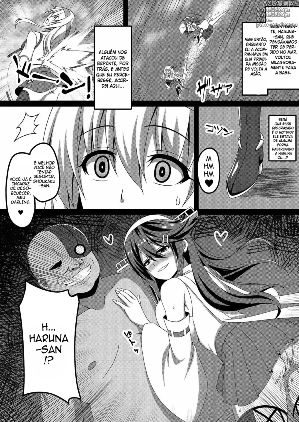 Page 4 of doujinshi Kantai Akuochi Keikaku 2 ~Shoukaku Hen~