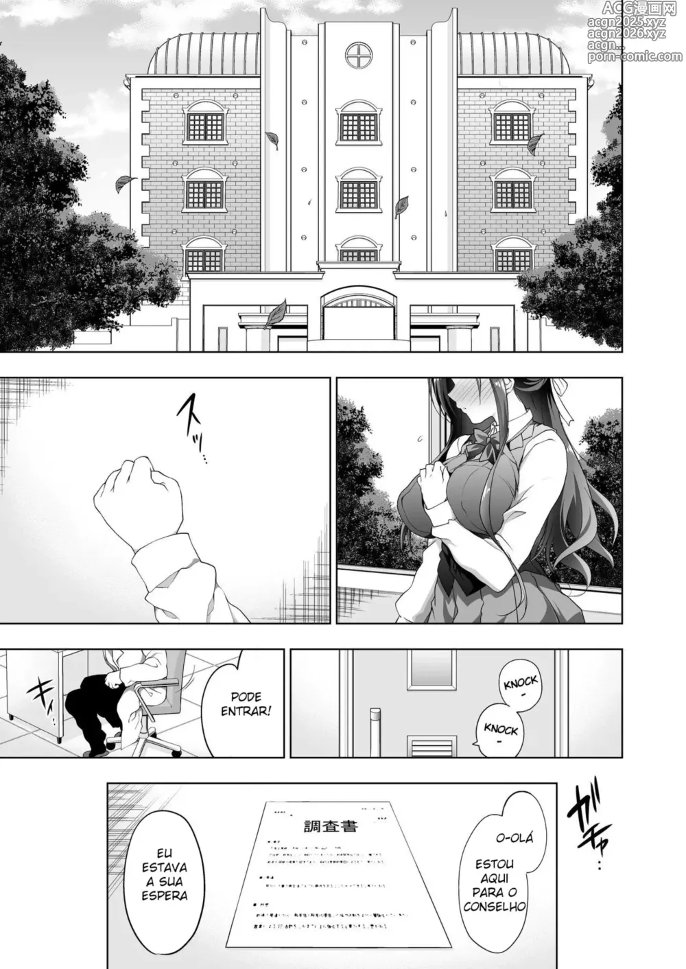 Page 3 of doujinshi Hakoiri Otome - Kyonyuu JK Miu no Mesu Ochi Seikyouiku