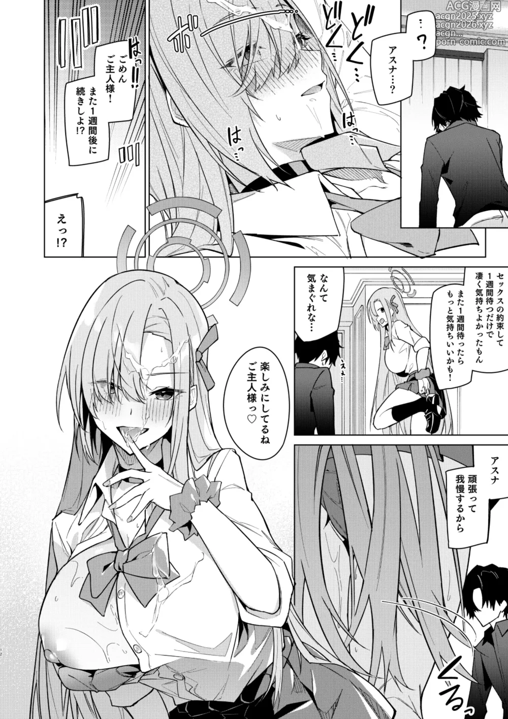 Page 49 of doujinshi Asuna to Isshuukan Go ni.