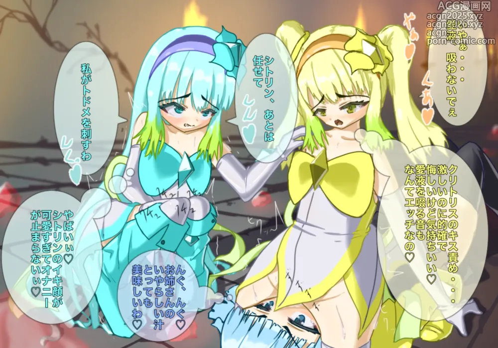 Page 13 of imageset リリーサファイア＆リリーシトリンVS姉妹幹部