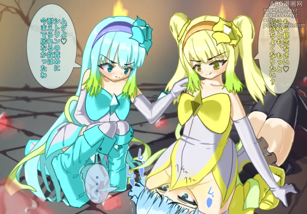 Page 6 of imageset リリーサファイア＆リリーシトリンVS姉妹幹部