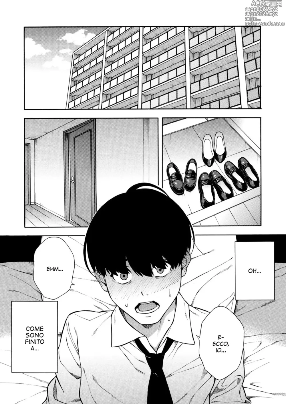 Page 2 of manga In un Harem assieme a Tre Sorelle Troie Affamate di Sperma. Cap 1-2