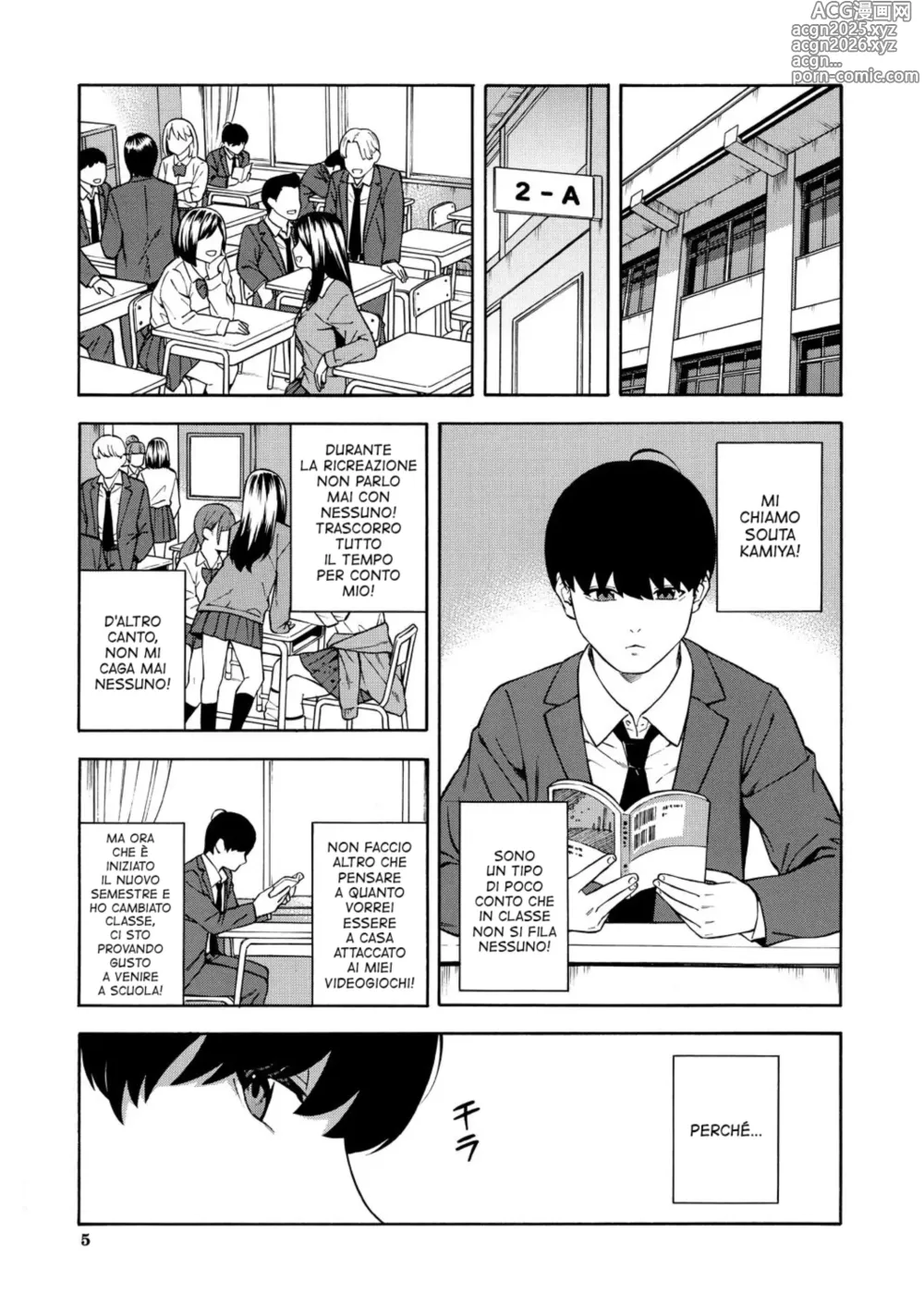 Page 4 of manga In un Harem assieme a Tre Sorelle Troie Affamate di Sperma. Cap 1-2
