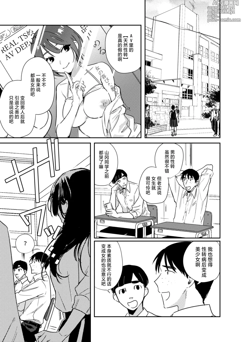 Page 5 of doujinshi Yakyuu-bu Buchou wa Onnanoko -Onanie Daisuki TS Kyonyuu Buchou ni Renzoku