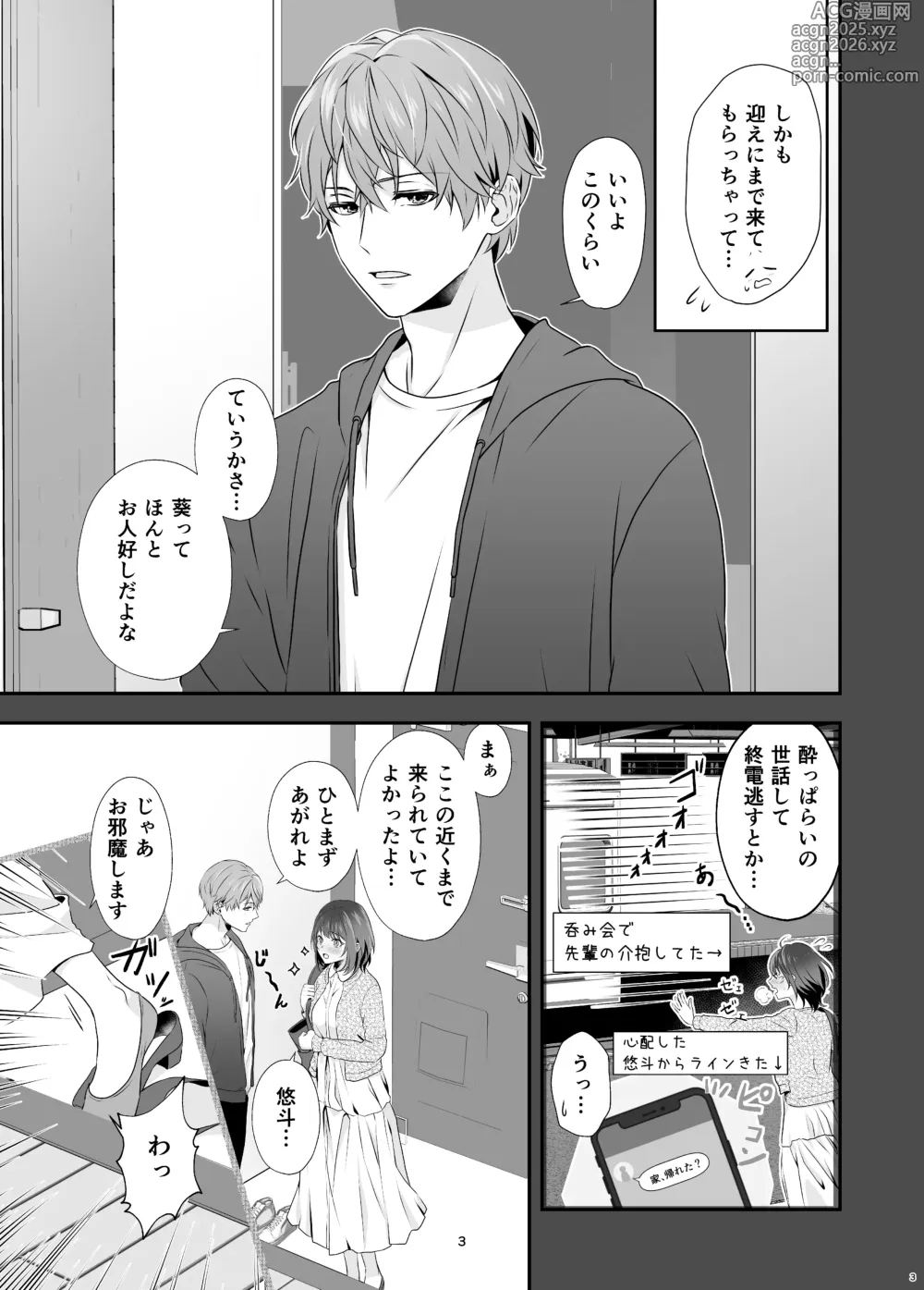 Page 3 of doujinshi 初めてどうし